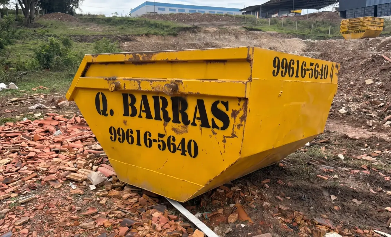 Caçamba de 2,5m³